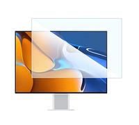 KARYLAX - Protector de pantalla de cristal flexible, dureza 9H, antiarañazos, protector compatible con LG Ultrafine 24U411A-B Pantalla PC de 24"