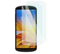 KARYLAX Protector de pantalla de cristal flexible, dureza 9H, antiarañazos, protector compatible con Terminal Zebra TC22 (pack x2)