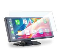 KARYLAX - Protector de pantalla de cristal flexible, dureza 9H, antiarañazos, protector compatible con Volam pantalla auto inalámbrica CarPlay (9,26 pulgadas)