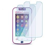 KARYLAX Protector de pantalla de cristal nano flexible dureza 9H, ultra fino 0,2 mm y 100% transparente para Smartphone Vtech KidiCom Advance (pack x2)