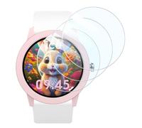 KARYLAX - Protector de pantalla de cristal templado de dureza 9H para ice Smart Junior RD 3.0 redondo Find my 3 piezas