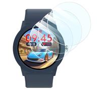 KARYLAX - Protector de pantalla de cristal templado de dureza 9H para ice Smart Junior RD 3.0 redondo Find my 3 piezas