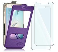 KARYLAX S-View - Lote de 2 vasos flexibles y funda con tapa universal S para Orange Neva Start