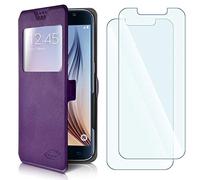 KARYLAX S-View - Lote de 2 vasos flexibles y funda universal S para Orange Neva Start