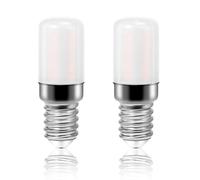 Karyoosi Bombilla LED E14 3.5W, Equivalente a 30W, Bombilla LED E14 No Regulable, Blanco cálido 3000K, 300LM, AC220-240V, Sin Parpadeo, Refrigerador Bombilla, Pack de 2 Unidades