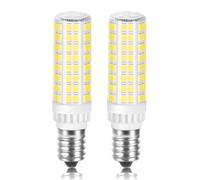 Karyoosi Bombilla LED E14 7W, Equivalente a 60W, Bombilla LED E14 No Regulable, Blanco frío 6000K, 840LM, AC220-240V, Sin Parpadeo, Refrigerador Bombilla, Pack de 2 Unidades