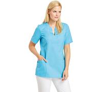 kasack7 Chaqueta pullover 1/2 Arm ligero tejido (M, turquesa)