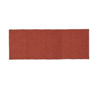 KASANOVA Alfombra de Baño de Chenilla 60x130 cm - Textil de Baño (Rouge)