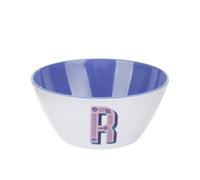 KASANOVA Bol Melamina Violeta Letra R 15cm Maiolika