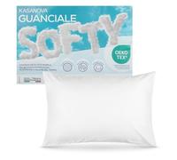 KASANOVA Cojín almohada de suave fibra siliconada Start Blanco