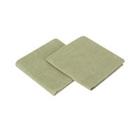 KASANOVA Juego de 2 servilletas a cuadros verde vichy