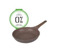 KASANOVA, sartén antiadherente 0% grasa, para inducción y todos los tipos de cocinas, con mango antideslizante, revestimiento antiadherente, sartén para tortilla. (24 cm)