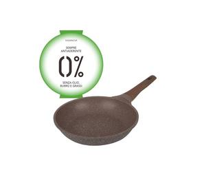 KASANOVA, sartén antiadherente 0% grasa, para inducción y todos los tipos de cocinas, con mango antideslizante, revestimiento antiadherente, sartén para tortilla. (22 cm)
