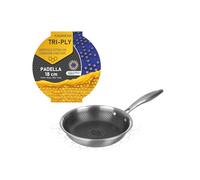 KASANOVA Sartén antiadherente Tri-ply, Recubrimiento en panal, apta para horno y todos los tipos de cocinas. (20 cm)