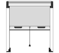KASART Mosquitera a rodillo para ventana, 80 x 170 cm