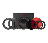 Kase Armor - Juego de soportes magnéticos con soporte magnético CPL, marco cuadrado, 77/82 mm, anillos adaptadores, tapa de objetivo, 67/72-82 mm anillos step-up