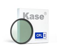 Kase Filtro polarizador circular CPL III de 72 mm con reflectividad ultrabaja 0,1%, HD 28 de vidrio óptico multicapa, filtro polarizador ultrafino para lente de cámara