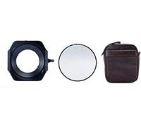 Kase K150P - Kit de soporte de filtro de 150 mm y CPL magnético compatible con Sony FE 12-24 mm F/4.0 G, fácil instalación 150