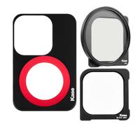 Kase Kit de filtro de vidrio óptico para smartphone, placa magnética + CPL + niebla negra 1/4 compatible con iPhone 15 Pro