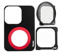 Kase Kit de filtro de vidrio óptico para smartphone, placa magnética + CPL + niebla negra 1/4 compatible con iPhone 15 Pro Max