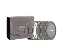 Kase KW Revolution - Filtro magnético de entrada de 82 mm, anillos codificados por colores, incluye CPL ND8 ND64 y adaptador magnético, tapa de objetivo y funda