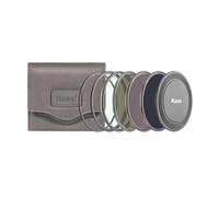 Kase KW Revolution - Kit de filtros magnéticos profesionales 82 mm, anillos codificados, incluye CPL, ND8, ND64, ND1000 y adaptador magnético