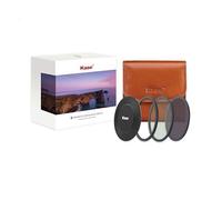 Kase Wolverine 77mm Kit Polarizador Circular Magnético/MCUV / ND64 / Tapa de Objetivo y Bolsa de Filtro,Resistente a Los Golpes, Varias Capas de Revestimiento Antirreflejos