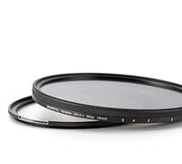 Kase Wolverine - Filtro magnético de vidrio templado de 49 mm de segunda generación Vari ND 1.5-5 Stop ND3 a ND32, a prueba de golpes, incluye adaptador antirotación