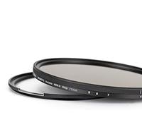 Kase Wolverine - Filtro magnético de vidrio templado de 77 mm de segunda generación Vari ND 6-9 Stop ND64 a ND500 a prueba de golpes, incluye adaptador antirotación