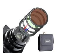 Kase Wolverine - Kit de filtro magnético UV/CPL/ND64 para Sony ZV-1, RX100 Series/Ricoh GR II III, densidad neutra ND, protector de filtro polarizador para ZV1 RX100 VII VI V III II Accesorios de