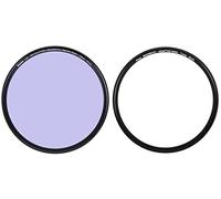 Kase Wolverine Revolution - Filtro de contaminación de luz de didimio neutro magnético de 72 mm a prueba de golpes, filtro de vidrio óptico templado con anillo verde y adaptador
