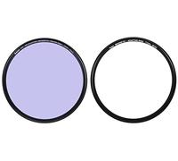 Kase Wolverine Revolution - Filtro de contaminación de luz de didimio neutro magnético de 77 mm a prueba de golpes, filtro de vidrio óptico templado con anillo verde y adaptador