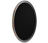 Kase Wolverine Revolution - Filtro magnético de vidrio templado de 77 mm ND10000 16.5 paradas a prueba de golpes con anillo naranja y adaptador