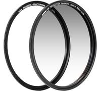 Kase Wolverine Revolution - Filtro magnético suave ND8 de vidrio óptico templado de 3 paradas y adaptador (55 mm)