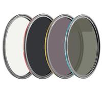 Kase Wolverine Revolution - Kit de filtro de luz Pro ND de 58 mm, accesorios de fotografía, magnético a prueba de golpes, vidrio óptico templado con anillos codificados por colores, incluye tapa de