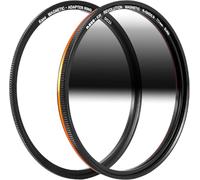 Kase Wolverine Revolution ND8 - Filtro magnético de vidrio óptico templado de 3 paradas a prueba de golpes y adaptador (112 mm)