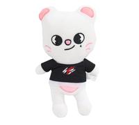 KASENFASHION Kawaii SKZoo ATE Llavero - Peluche de Stray Kids - Decoración y regalo para fans de Stay, colgante KPOP para adolescentes y niñas, Gato blanco., 20