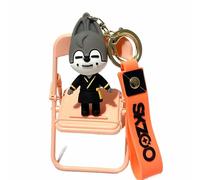 KASENFASHION KPOP Stray-K Llavero - Artículo para fans de KPOP con colgante, perfecto para mochila o llavero, perro lobo, Talla única