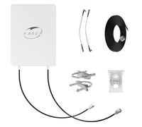 KASER Antena 5G externa monobanda N78 3300-3800 MHz Panel Mimo Ganancia hasta 15 dBi Cables T240 de 10M - V4, K5GPB14V4