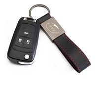 KASER Carcasa Funda Llave Remoto Mando 3 Botones para Opel Insignia Astra Zafira Vauxhall Holden Mokka con Llavero de Cuero
