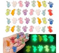 KASESSS 120Piezas Figuras Pez de Colores Miniaturas de Resina, Mini Animales de Resina Luminosa, Colorida en Miniatura, Pequeñas Pez de Colores para Acuarios, Casas de Muñecas, Paisajes de Microjardín