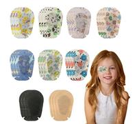 KASESSS 27 Piezas Parches Ojos Niños, No Tejido Transpirable Parches Oculares Niños, Dibujos Animados Parches Oculares Infantil, para Ojos Vagos Ambliopía Estrabismo(9 Estilos)