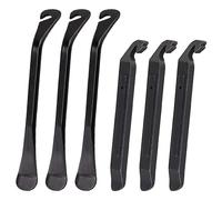 KASESSS 6 Pack Desmontables Bicicleta, 3 Herramienta de Metal Palanca Acero,3 Nylon Plásticos Palancas Neumatico Bicicleta,Herramientas Bicicleta para NeumÁticos de Bicicleta de Carretera O de Montaña