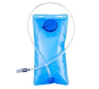 KASESSS Bolsa Hidratacion 2l, Vejiga De Hidratación Sin Bpa A Prueba De Fugas, Apertura Grande Bolsa De Agua para Mochila con Tubo para Ciclismo Senderismo Correr Camping