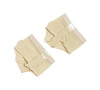 KASFDBMO 1 par de tangas de pie de danza, medias suelas, accesorios para el vientre, protector de pie para mujer, zapatos de baile de media suela