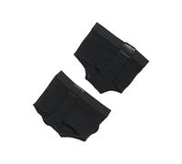 KASFDBMO 1 par de tangas de pie de danza, medias suelas, accesorios para el vientre, protector de pie para mujer, zapatos de baile de media suela