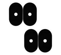 KASFDBMO 2/5 pares de válvulas de bicicleta calcomanía de boquilla de aire para neumáticos de bicicleta de montaña, protección impermeable, almohadilla adhesiva de sellado para neumáticos de bicicleta