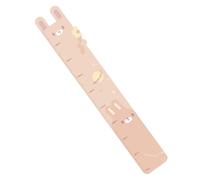 KASFDBMO Adhesivo de pared con diseño de animales de dibujos animados para rastrear el crecimiento del niño, tabla de altura extraíble, regla de medición de altura, decoración de crecimiento infantil