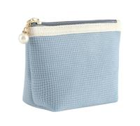 KASFDBMO Bolsa de maquillaje versátil para mantener tus artículos de belleza ordenados con bolsas de varios tamaños para entusiastas del maquillaje y amantes del cuidado de la piel, Blue, Lipstick bag