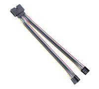 KASFDBMO Cable adaptador de puente para panel frontal de chasis supermicro para microcomputadora, adaptador de conector de panel frontal fiable para carcasa de PC